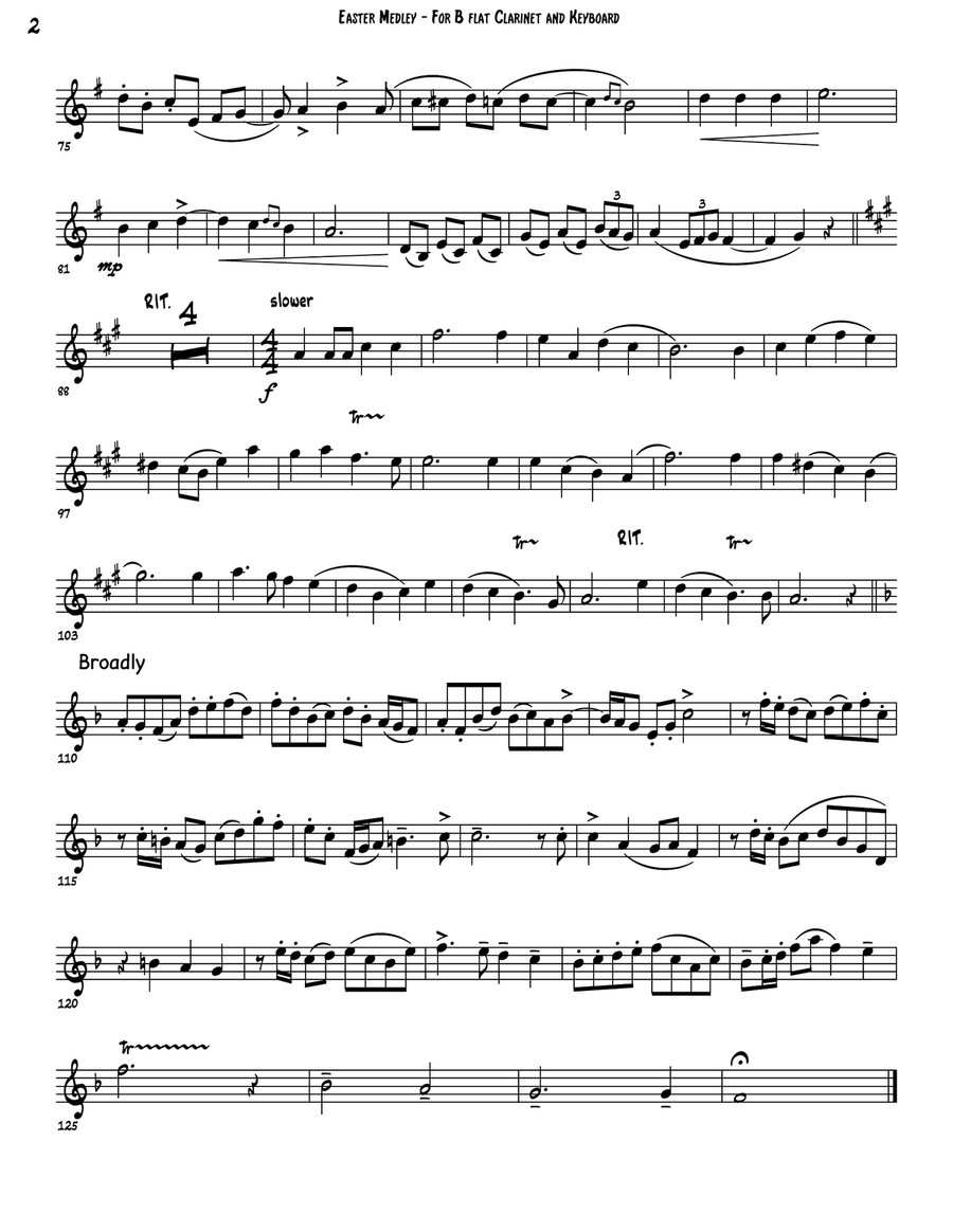 Easter Hymn Medley