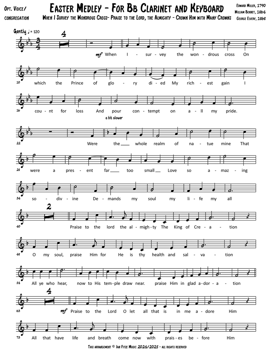 Easter Hymn Medley