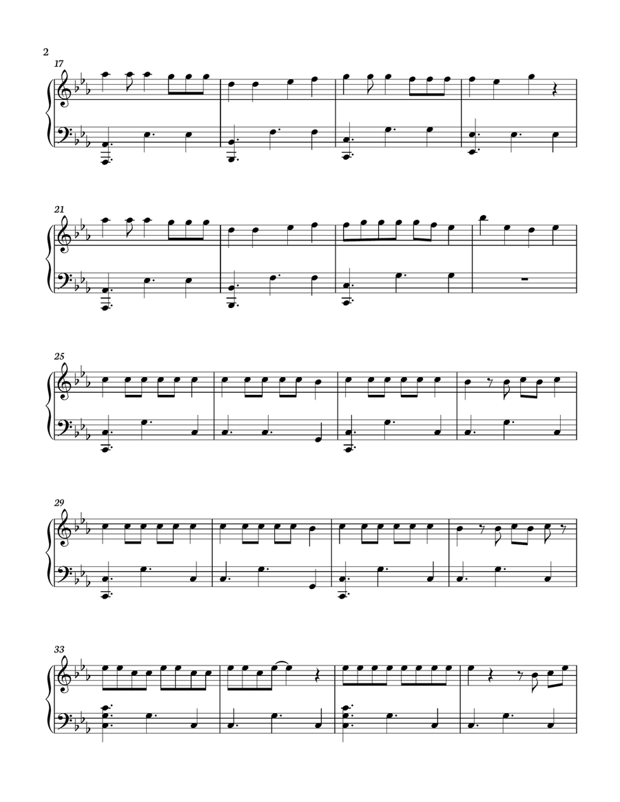 Apt. Apt. Piano Solo scores gallery preview page 2
