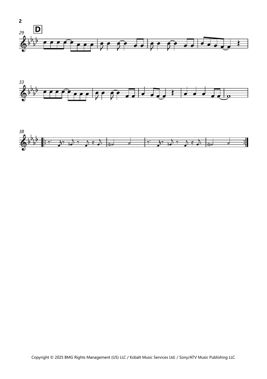 Abracadabra Abracadabra C Instrument scores gallery preview page 2