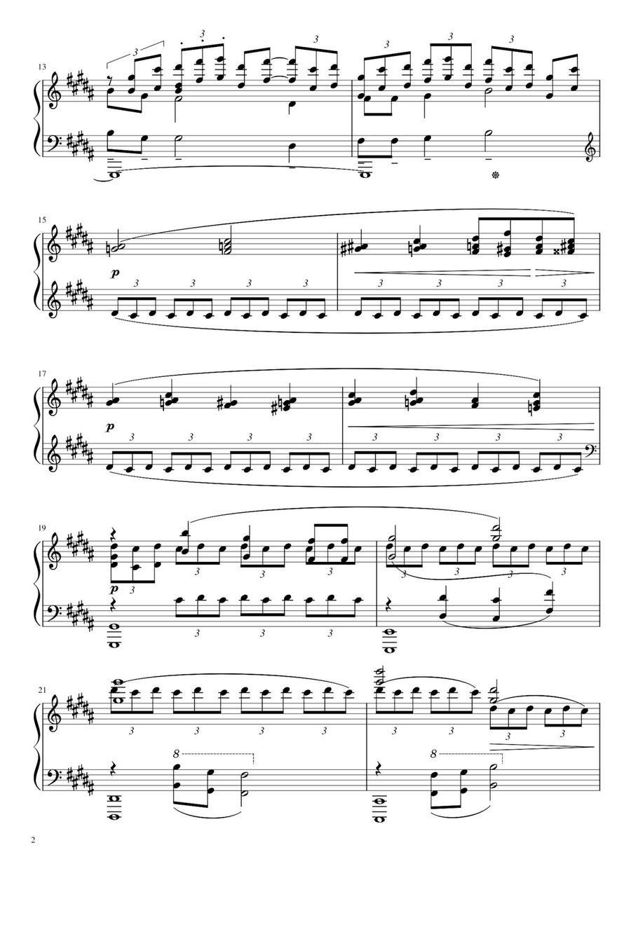 Estampes-Pagodes - Claude Debussy Piano Solo scores gallery preview page 2