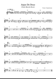 Anjos de Deus - Partitura com cifra
