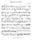 Sonata no. 4 in C major