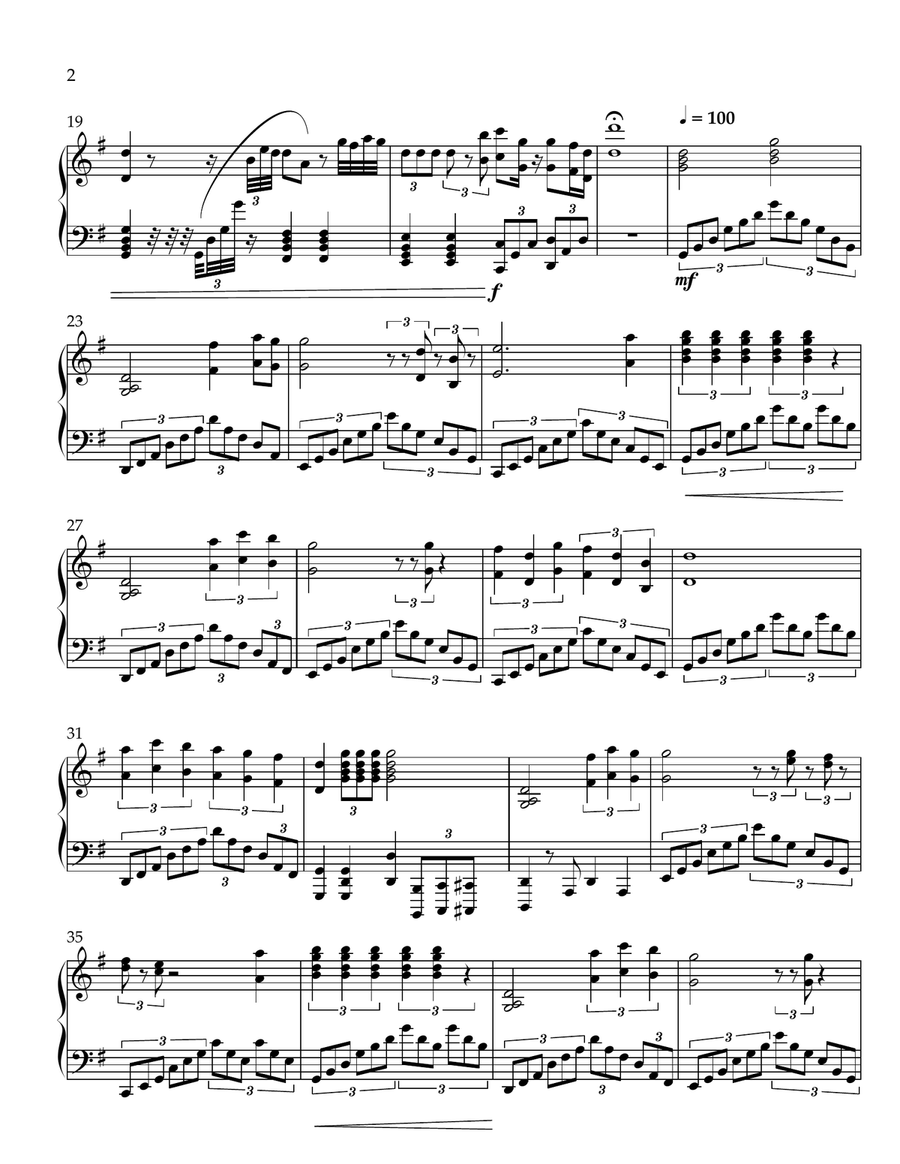 Time To Say Goodbye Time To Say Goodbye Piano Solo scores gallery preview page 2