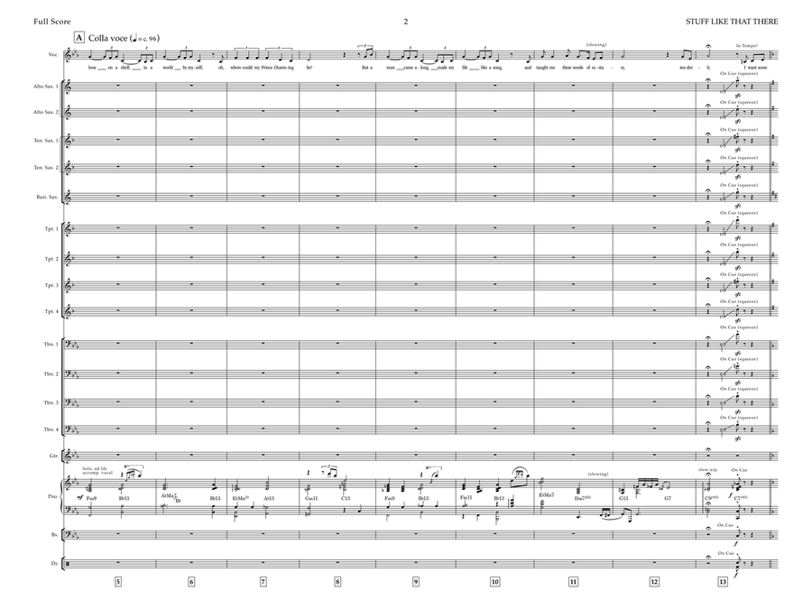 Stuff Like That There Jazz Ensemble scores gallery preview page 2