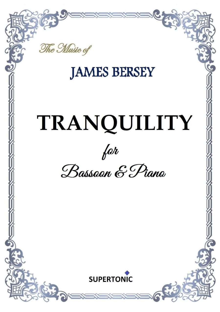 Tranquility (for Bassoon & Piano) Chamber Music scores gallery preview page 1