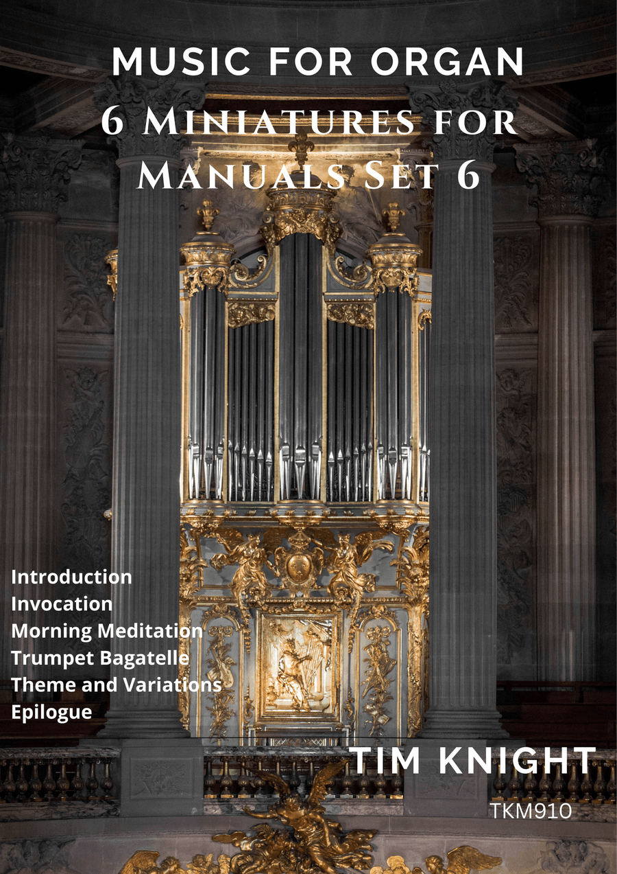 Six Miniatures for Manuals Set 6 Organ Solo scores gallery preview page 1
