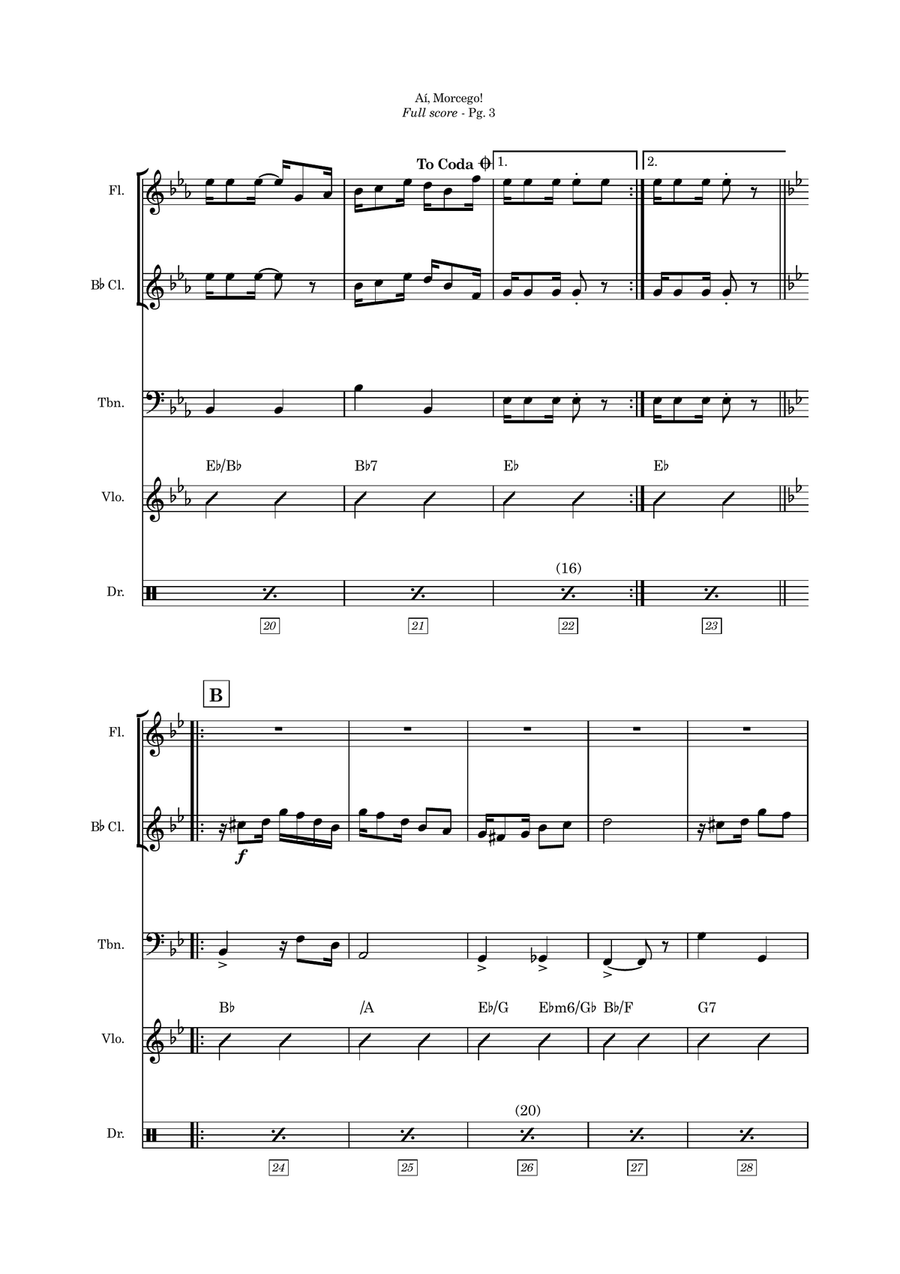 Aí, Morcego Aí, Morcego Small Ensemble scores gallery preview page 3