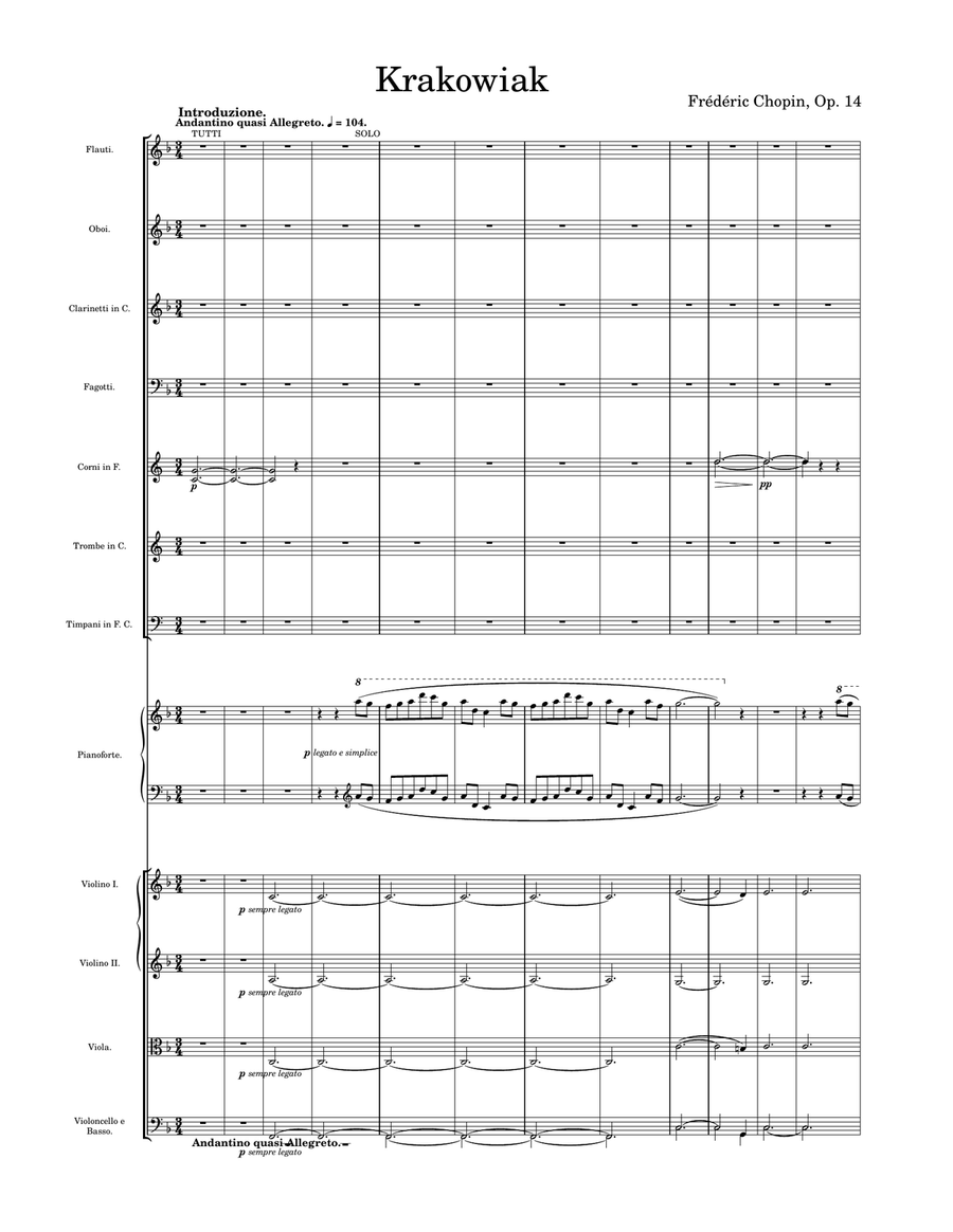 Krakowiak - Score Only Krakowiak - Score Only Large Ensemble scores gallery preview page 1
