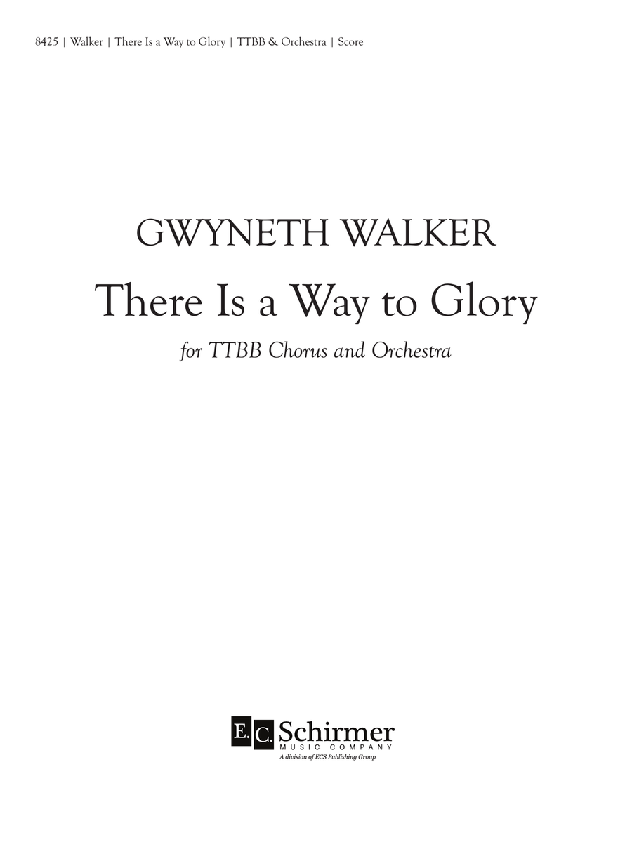 There Is a Way to Glory (Downloadable Chamber Orchestra Full Score) Chamber Orchestra scores gallery preview page 1