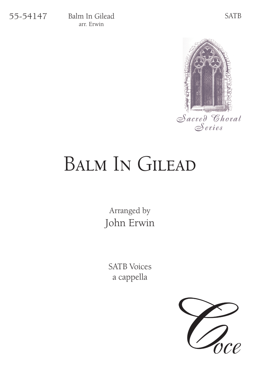 Balm In Gilead Balm In Gilead 4-Part scores gallery preview page 1