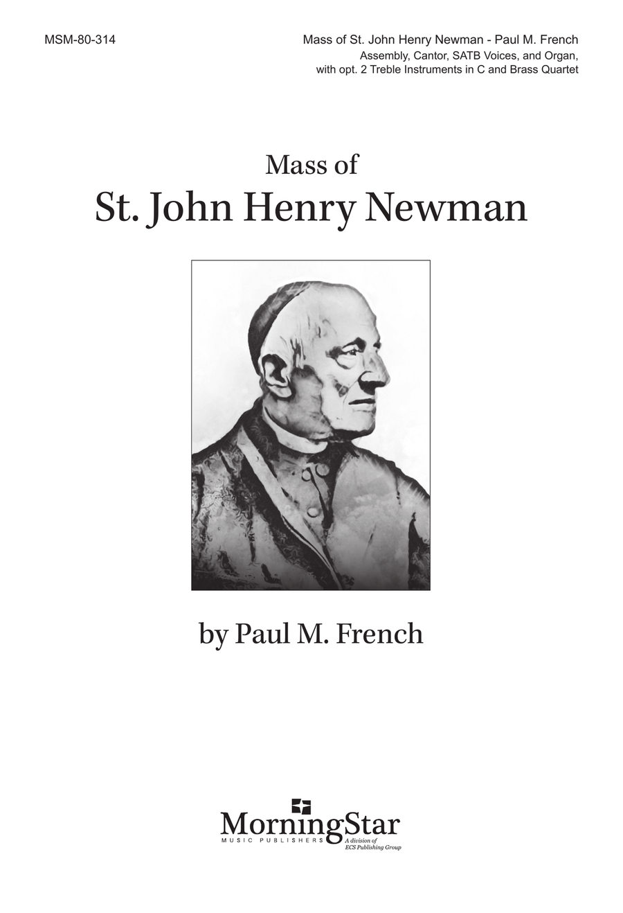Mass of St. John Henry Newman 4-Part scores gallery preview page 1