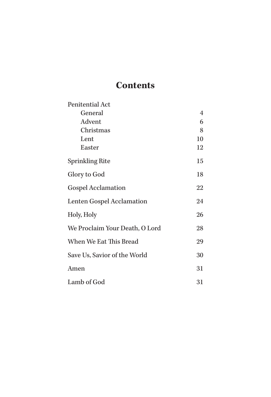 Mass of St. John Henry Newman 4-Part scores gallery preview page 5
