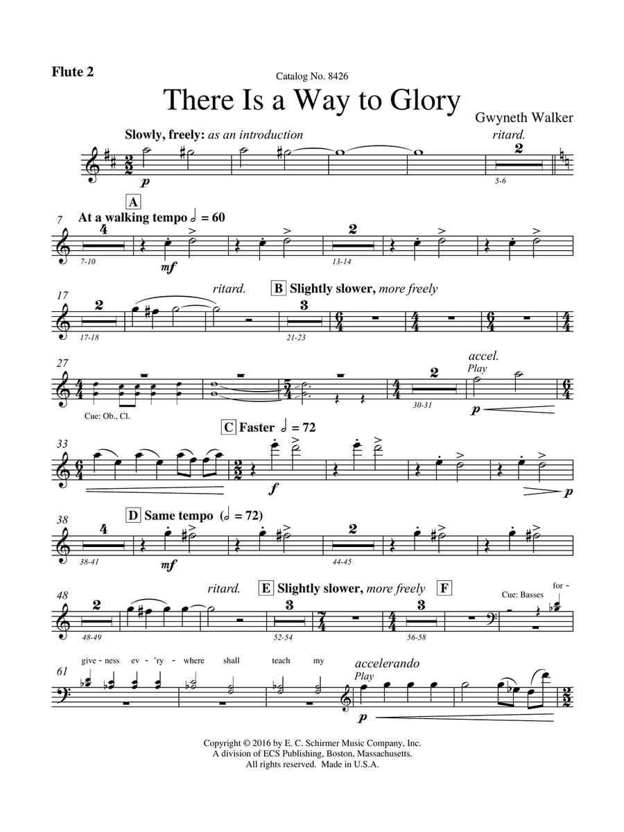 There Is a Way to Glory (Downloadable Chamber Orchestra Parts) Chamber Orchestra scores gallery preview page 3