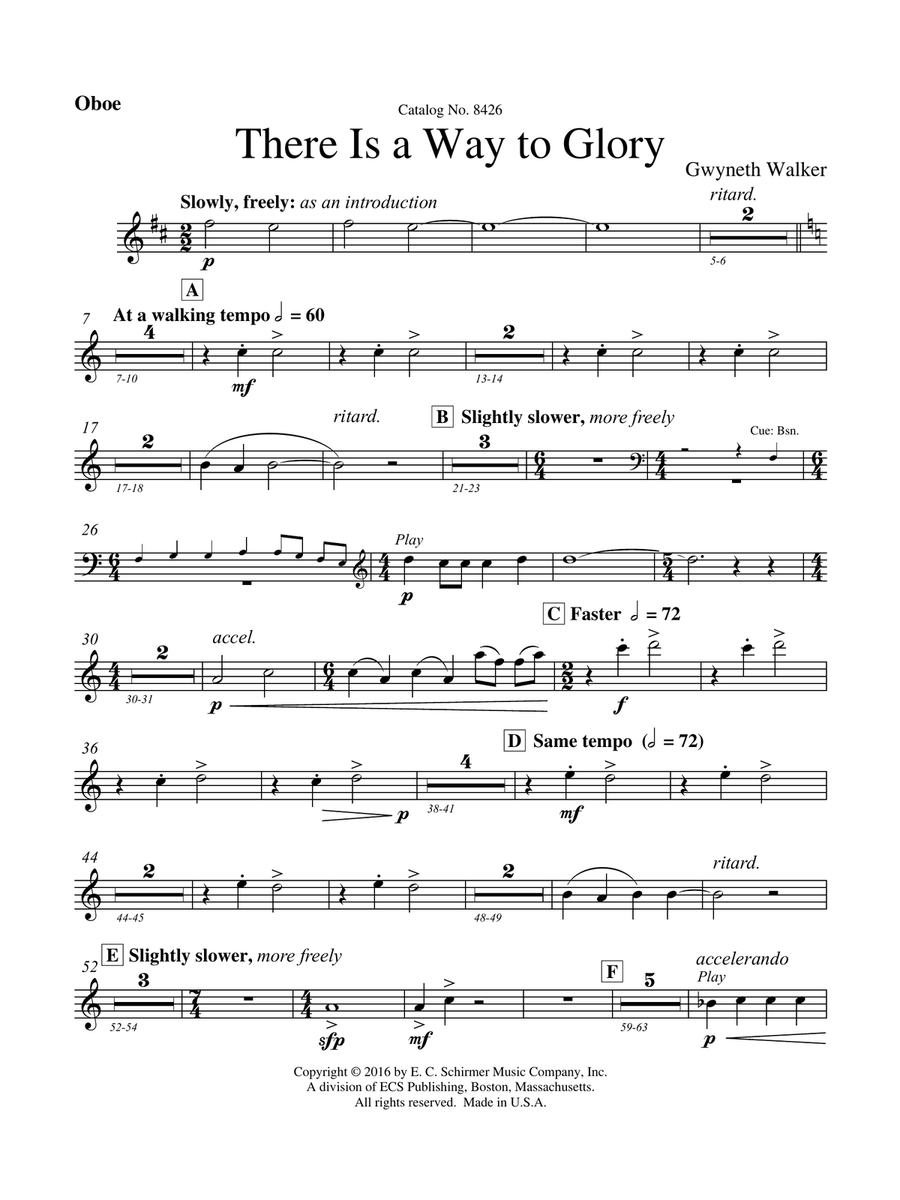 There Is a Way to Glory (Downloadable Chamber Orchestra Parts) Chamber Orchestra scores gallery preview page 5