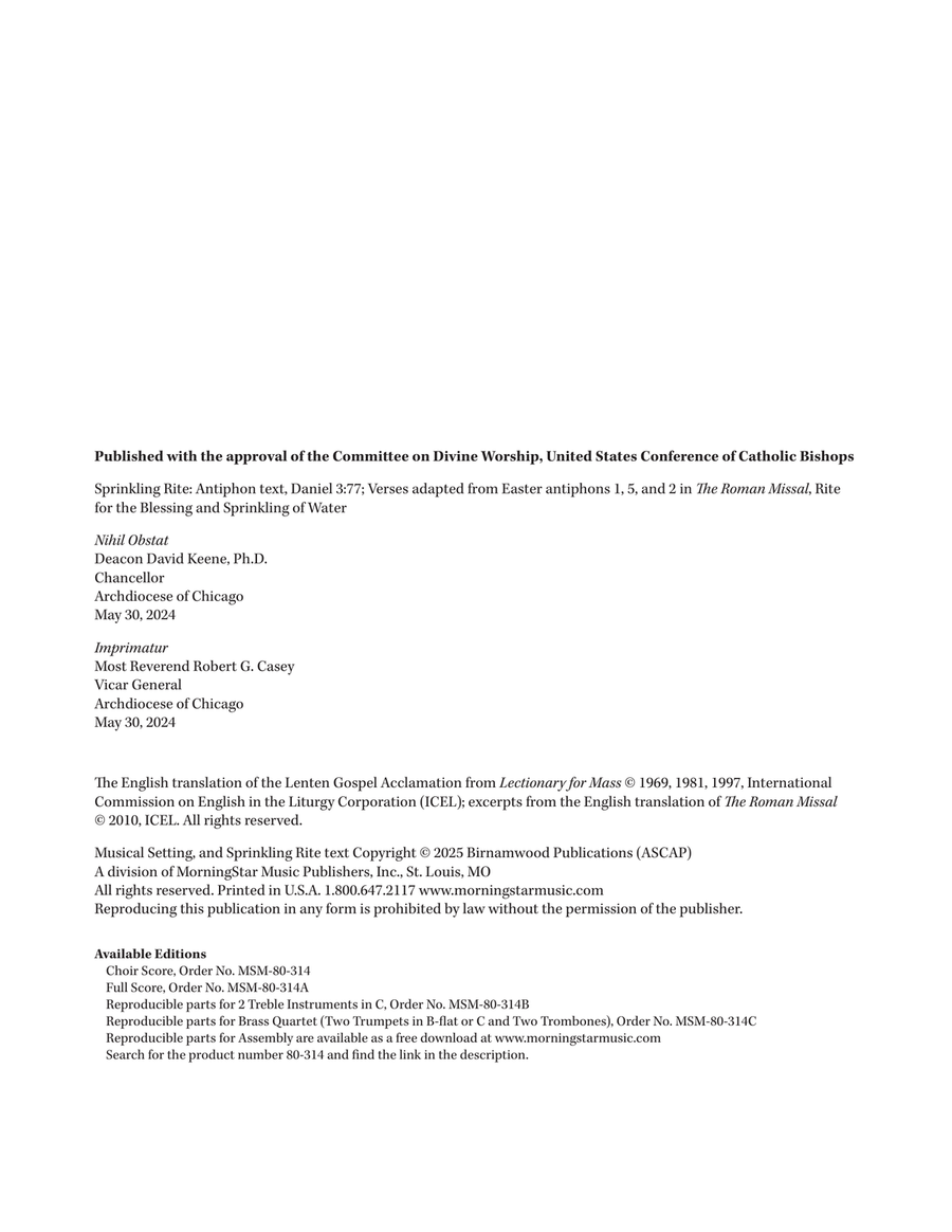 Mass of St. John Henry Newman (Downloadable Full Score) Choir scores gallery preview page 4