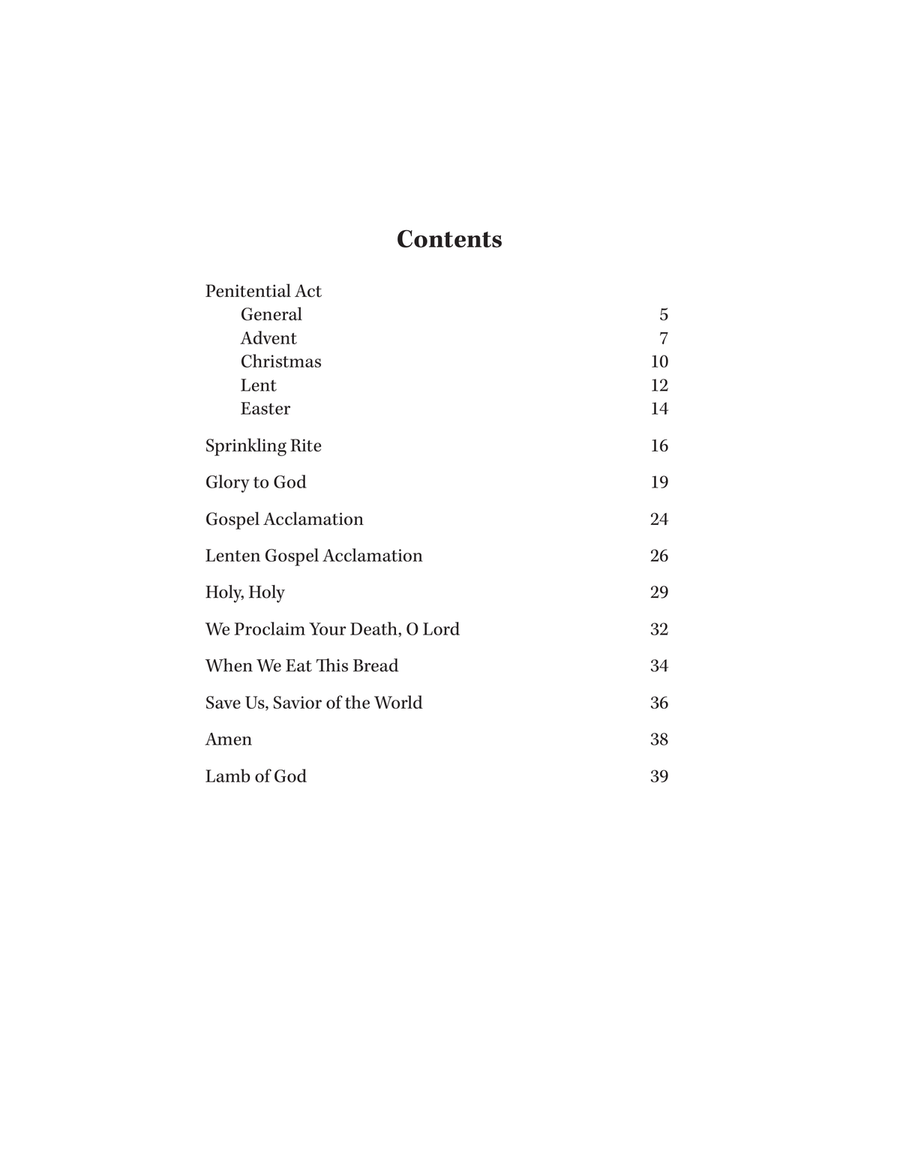 Mass of St. John Henry Newman (Downloadable Full Score) Choir scores gallery preview page 5