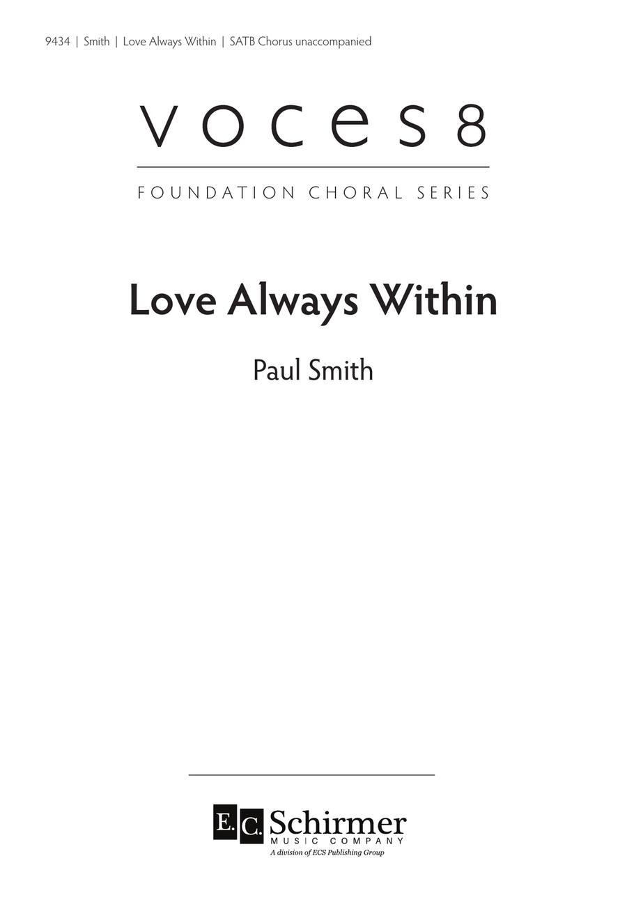 Love Always Within Love Always Within 4-Part scores gallery preview page 1