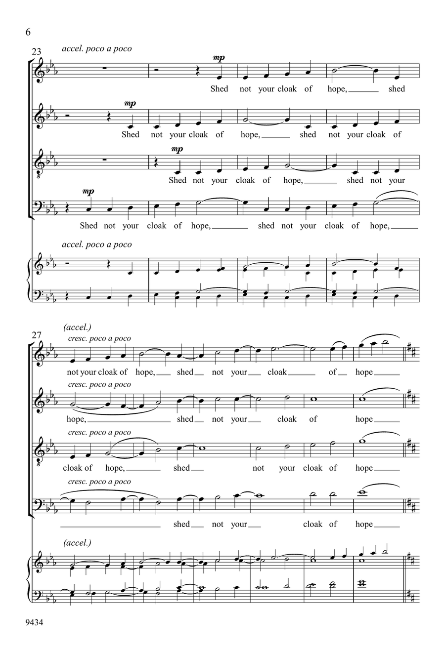 Love Always Within Love Always Within 4-Part scores gallery preview page 6