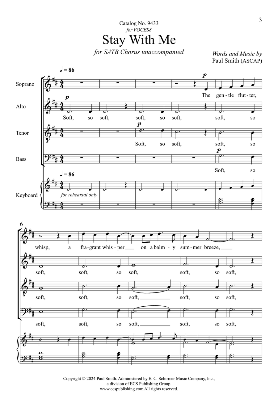 Stay With Me 4-Part scores gallery preview page 3