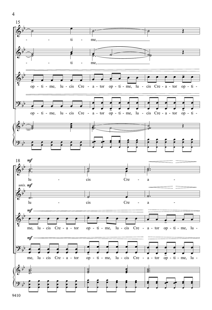 Lucis Creator optime (Downloadable) Divisi scores gallery preview page 4