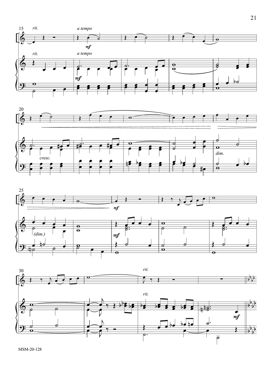 The God of Abraham Praise Trumpet scores gallery preview page 2