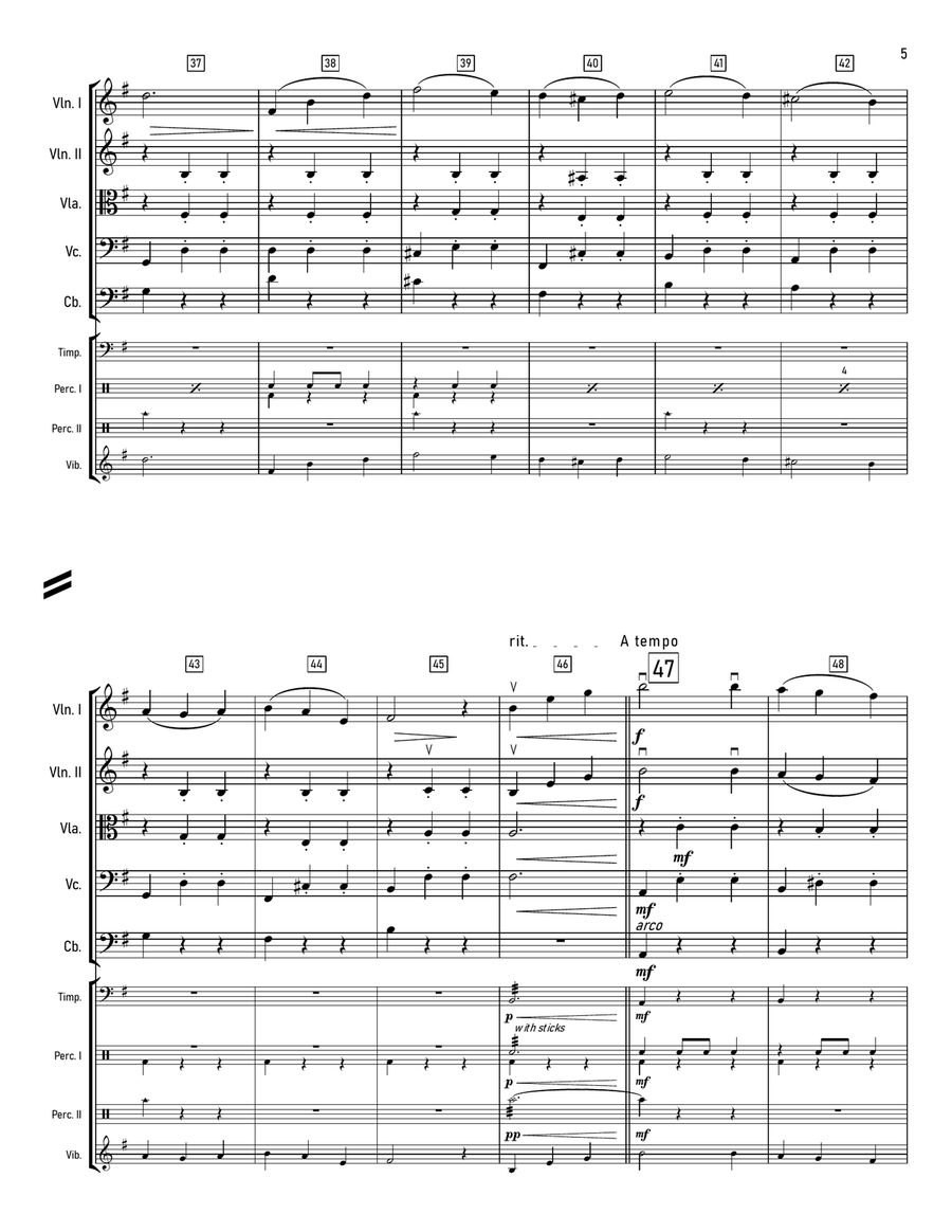 Merry-Go-Round Of Life Merry-Go-Round Of Life String Orchestra scores gallery preview page 6