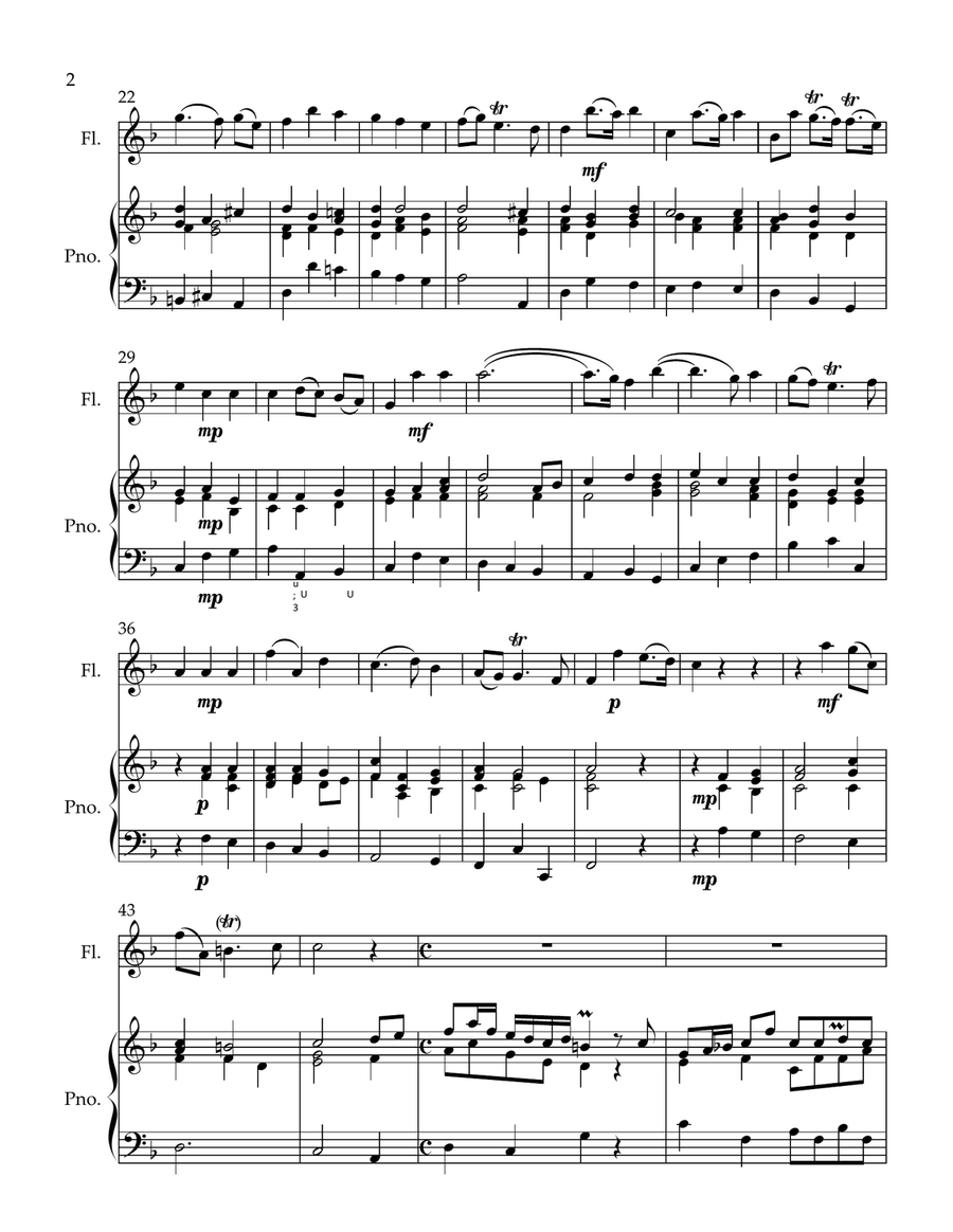 Sonata op. 1 No.11 Sonata op. 1 No.11 Chamber Music scores gallery preview page 2