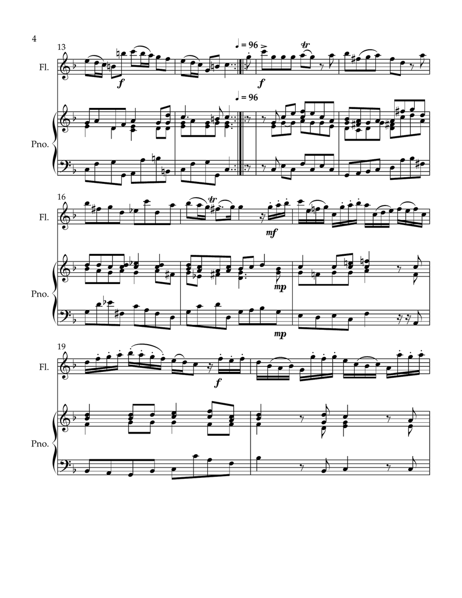Sonata op. 1 No.11 Sonata op. 1 No.11 Chamber Music scores gallery preview page 4