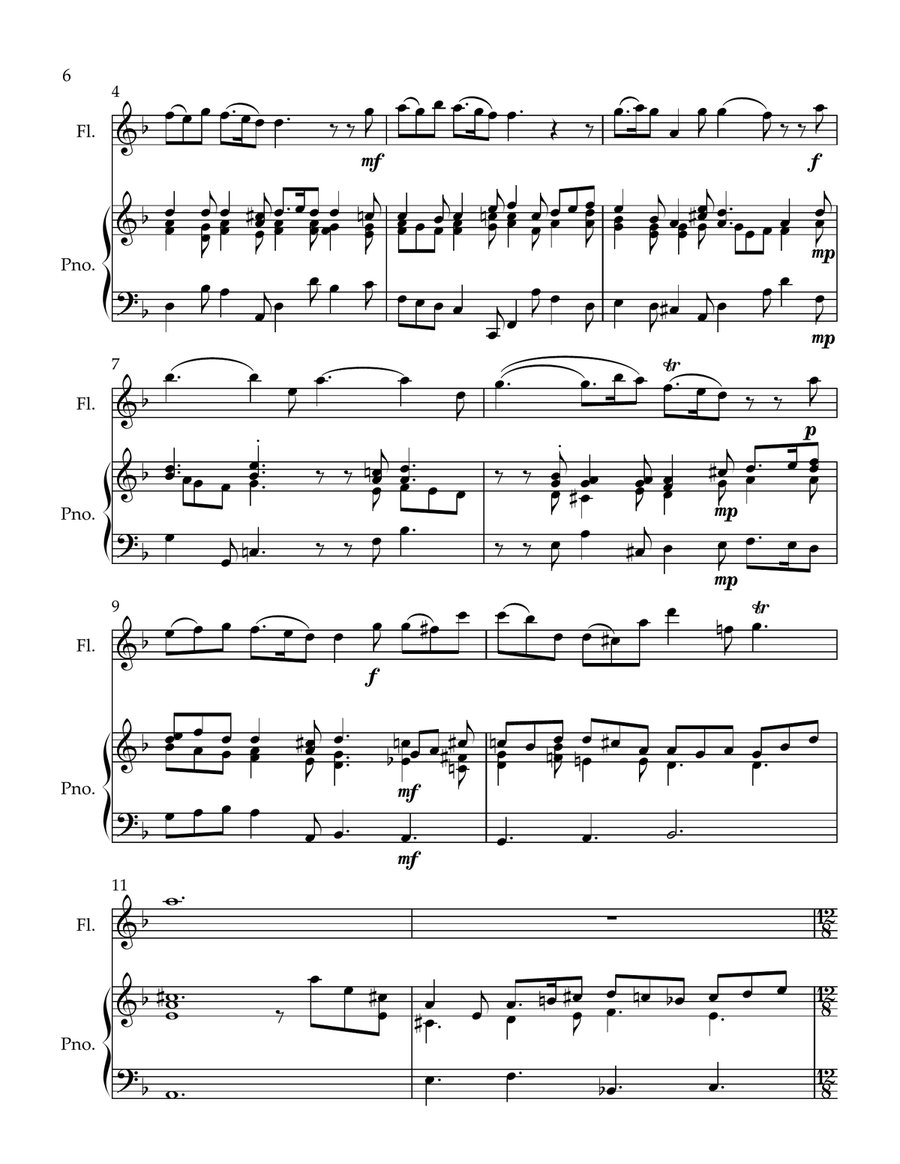 Sonata op. 1 No.11 Sonata op. 1 No.11 Chamber Music scores gallery preview page 6