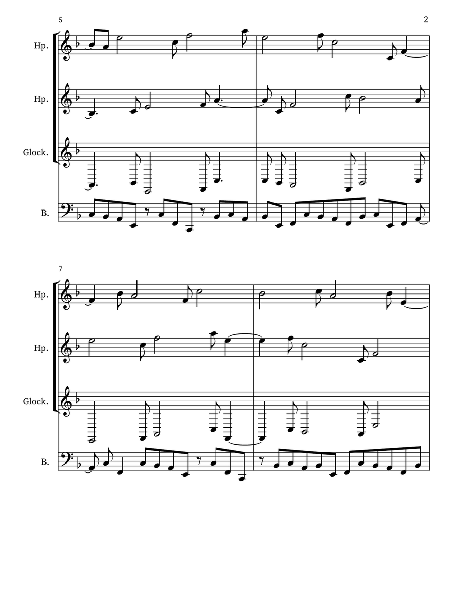 Prayerful Musing 33 Prayerful Musing 33 Small Ensemble scores gallery preview page 2