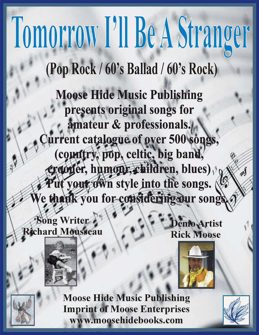 Tomorrow I'll Be A Stranger Acoustic Guitar scores gallery preview page 1