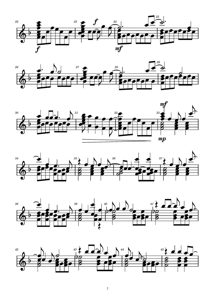 Defying Gravity Handbell Choir scores gallery preview page 2