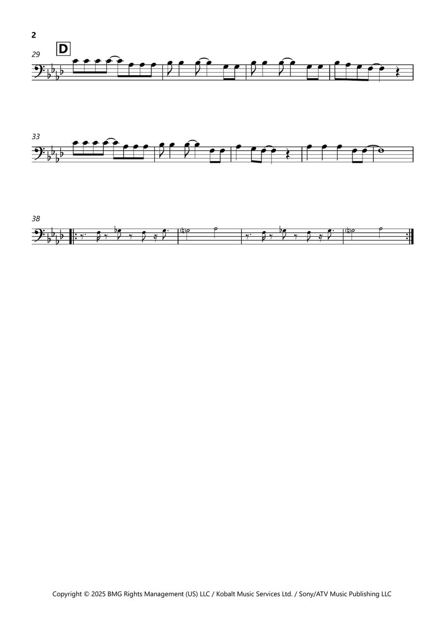 Abracadabra Abracadabra Cello Solo scores gallery preview page 2