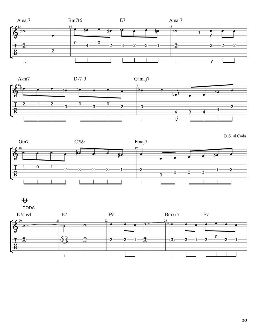 What Are You Doing The Rest Of Your Life? Piano scores gallery preview page 2