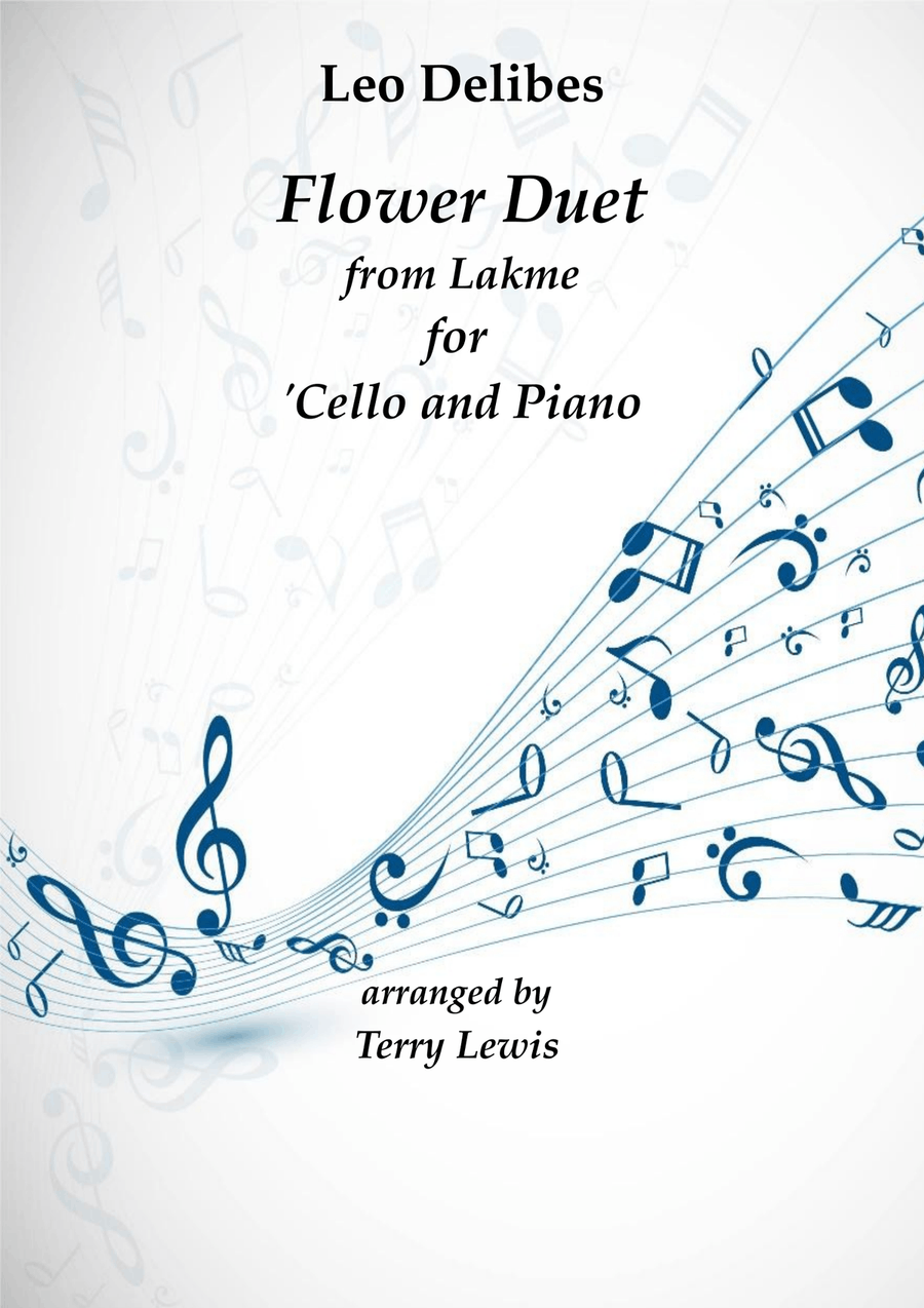 Flower Duet from Lakme Flower Duet from Lakme Piano scores gallery preview page 1