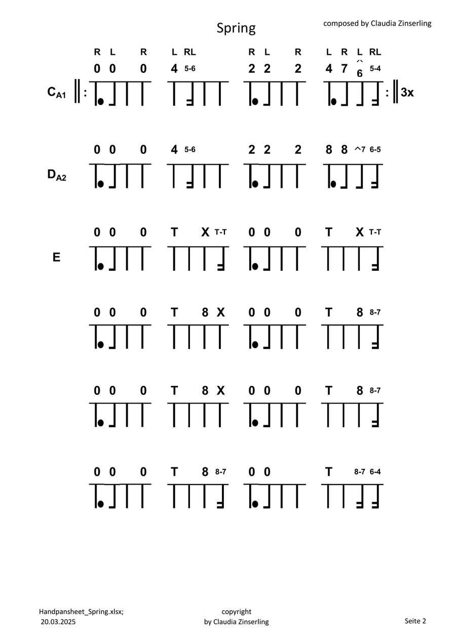 Spring Part scores gallery preview page 2