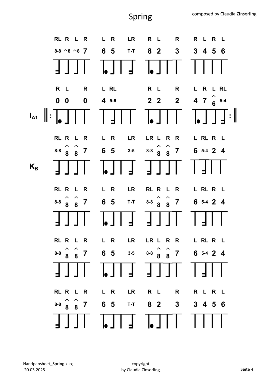 Spring Part scores gallery preview page 4