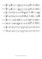 Julesland Brass Quintet scores gallery preview page 5