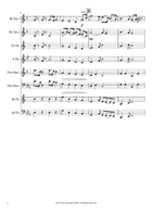 Julesland Brass Quintet scores gallery preview page 6