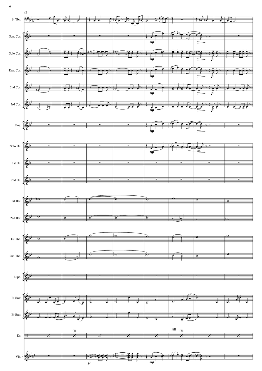 Just The Way You Are Brass Band scores gallery preview page 6