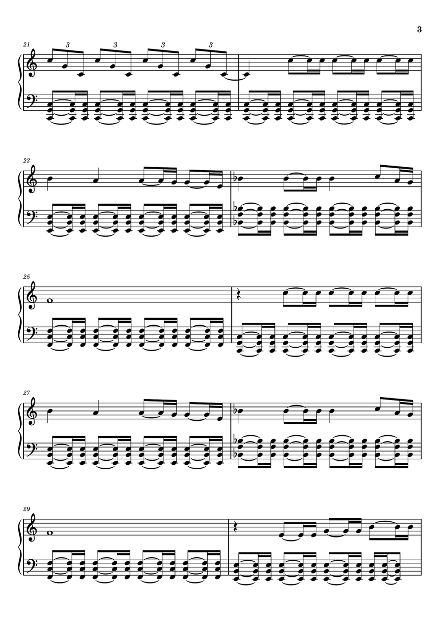 It's Still Rock And Roll To Me Piano Solo scores gallery preview page 3