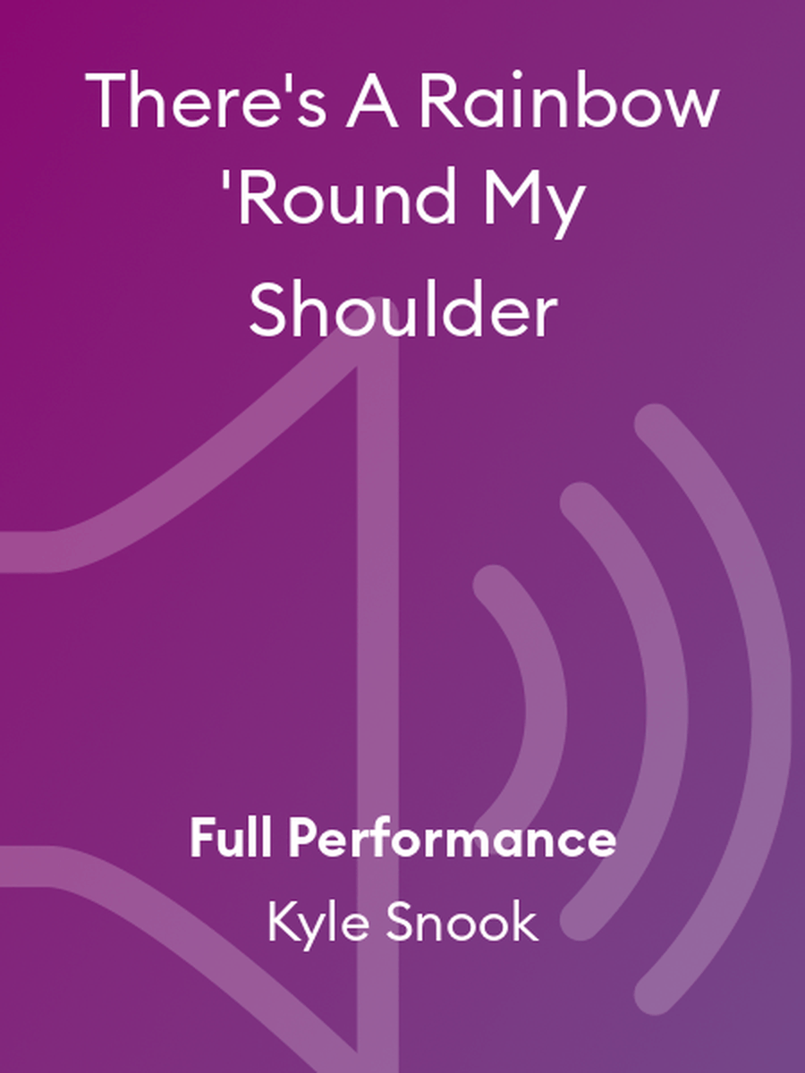 There's A Rainbow 'Round My Shoulder A Cappella scores gallery preview page 1