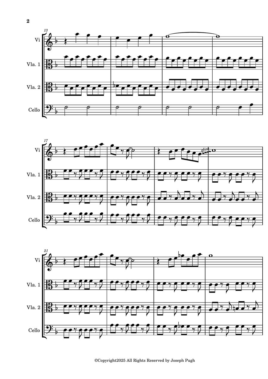 It's Hard To Say Goodbye It's Hard To Say Goodbye String Quartet scores gallery preview page 2