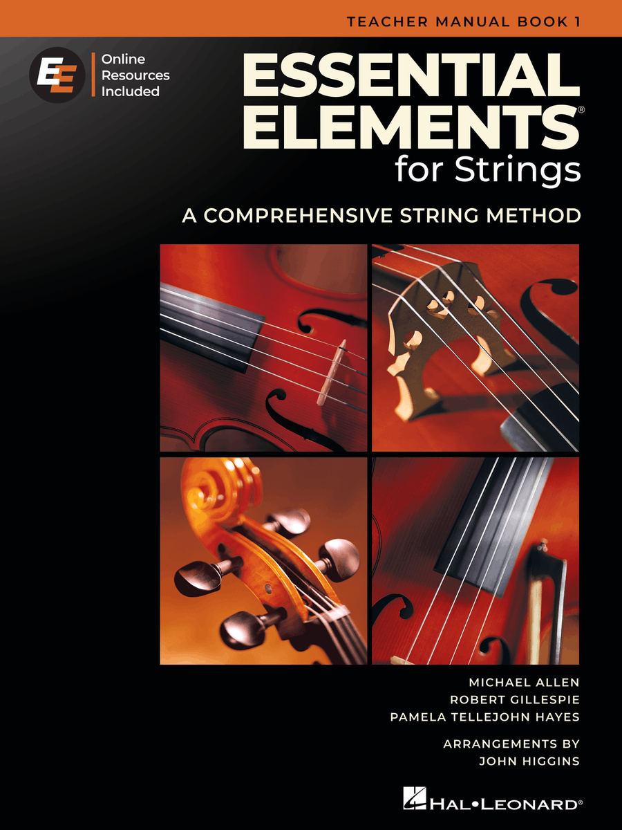 Essential Elements for Strings – Teacher Manual Book 1 with Online Resources String Orchestra scores gallery preview page 1