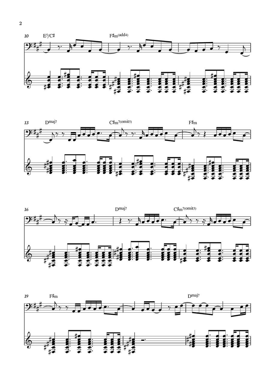 Wildflower Wildflower String Duet scores gallery preview page 2