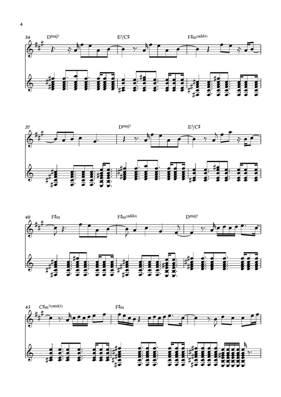 Wildflower Wildflower String Duet scores gallery preview page 4