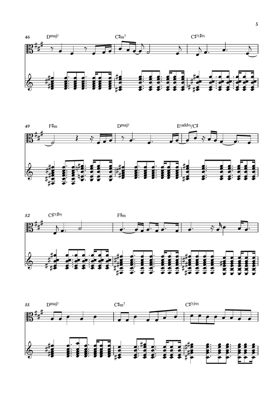 Wildflower Wildflower String Duet scores gallery preview page 5