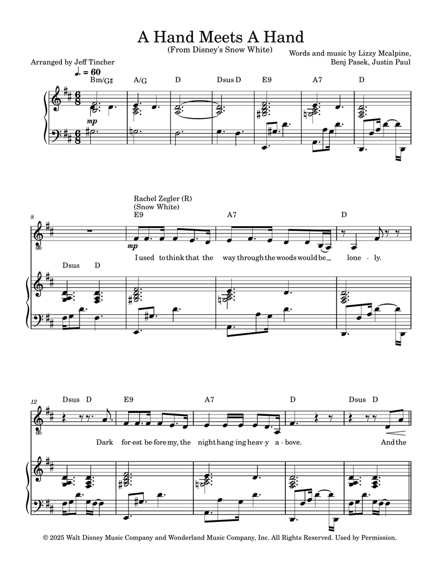 A Hand Meets A Hand Piano, Vocal scores gallery preview page 2
