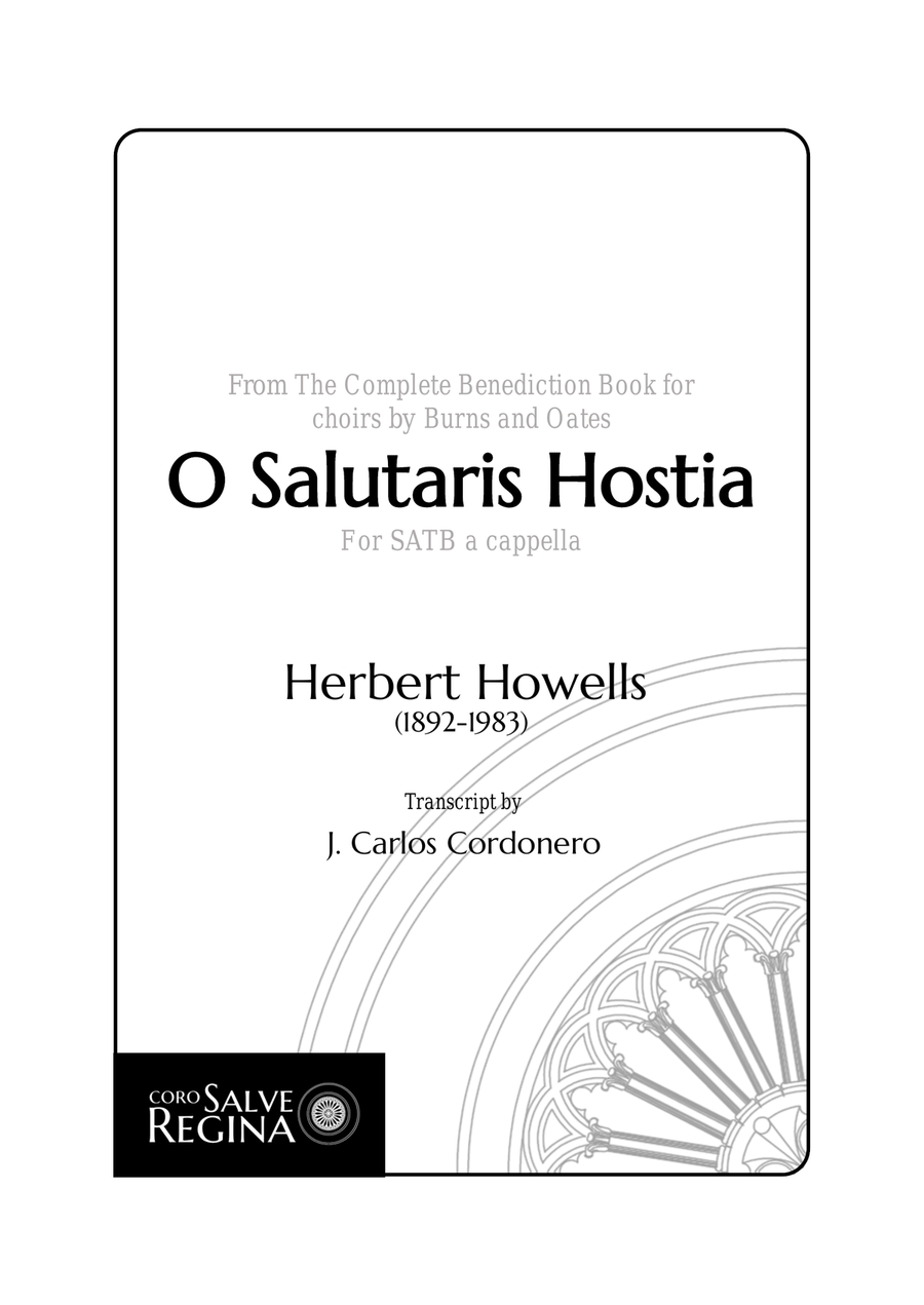O Salutaris Hostia O Salutaris Hostia 4-Part scores gallery preview page 1